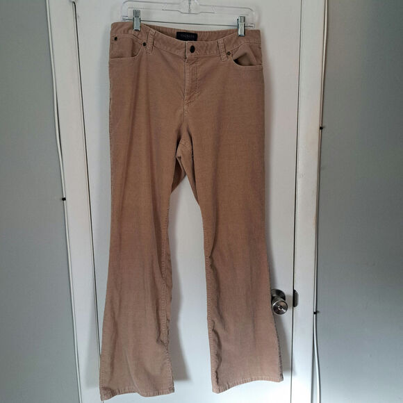 Talbots Pants - Talbots Curvy Women's Size 12 Tan Corduroy Pants